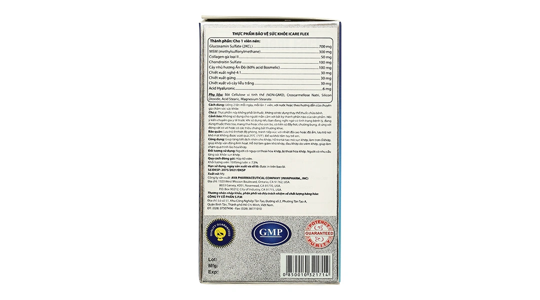 Thực phẩm bảo vệ sức khỏe Icare Flex - 3